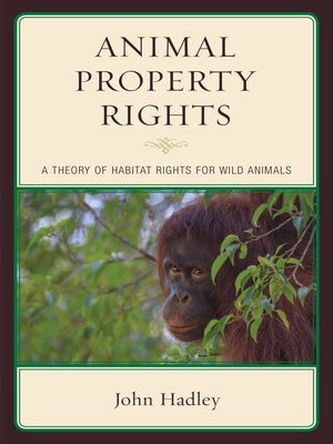 cover image of Animal Property Rights